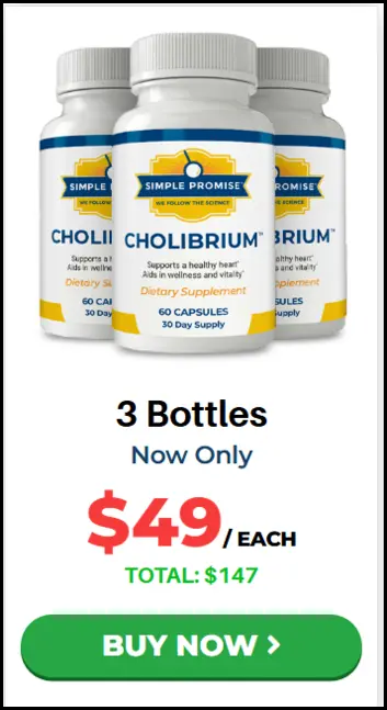 Cholibrium 3 Bottle Pricing
